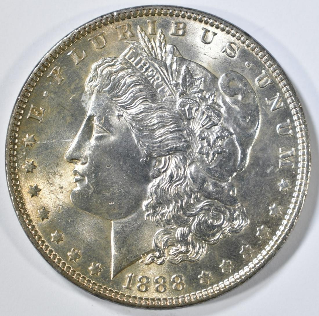 1888 MORGAN DOLLAR CH/GEM BU (1 of 2)