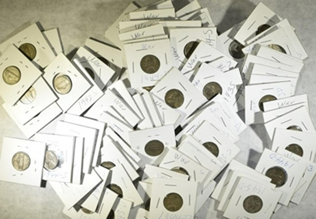 90 JEFFERSON WAR NICKELS (1 of 1)