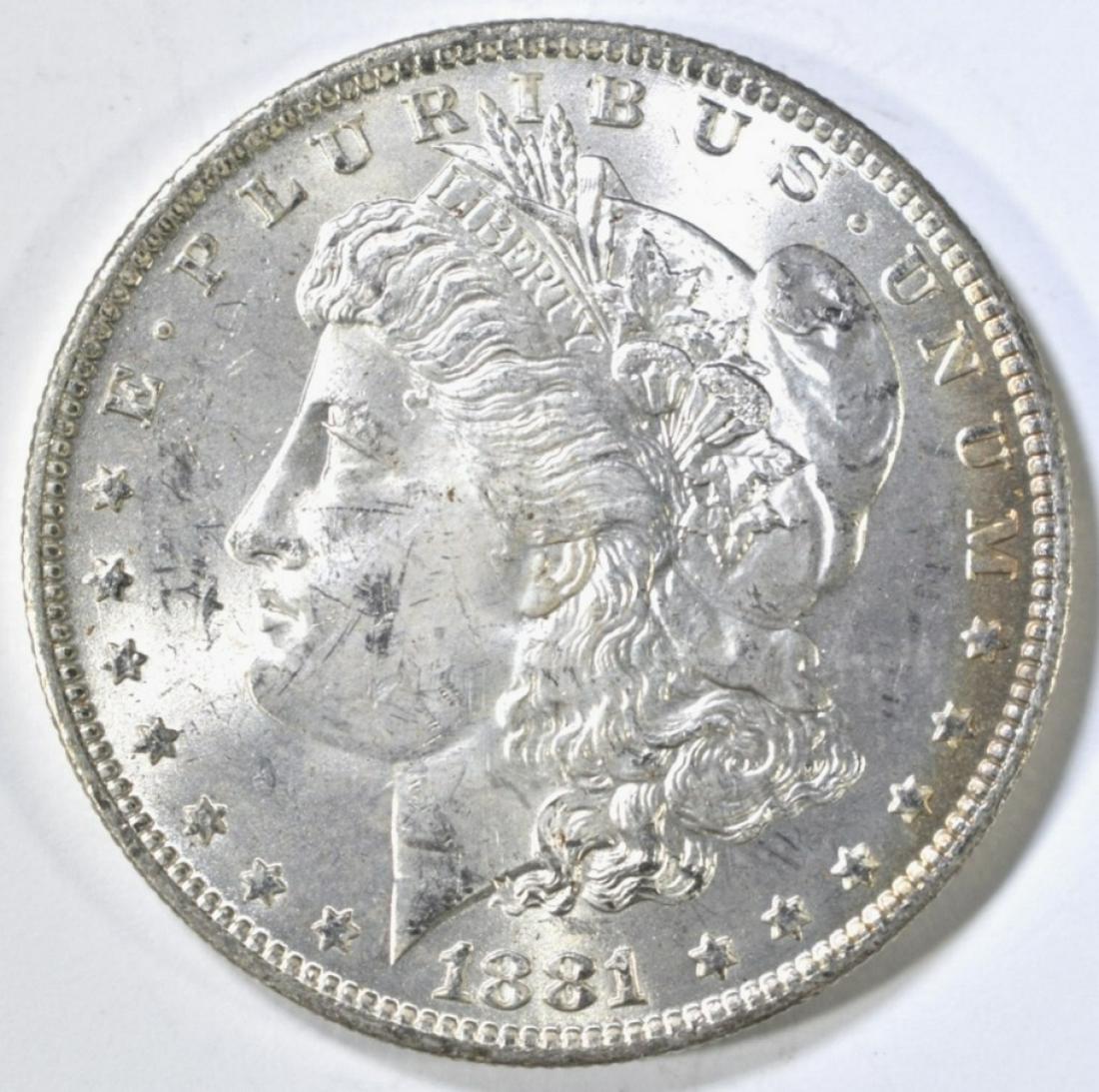 1881-O MORGAN DOLLAR CH BU (1 of 2)