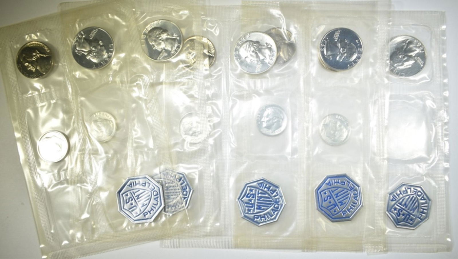 5-1963 U.S. PROOF SETS LESS CENTS & HALF DOLLARS (1 of 1)