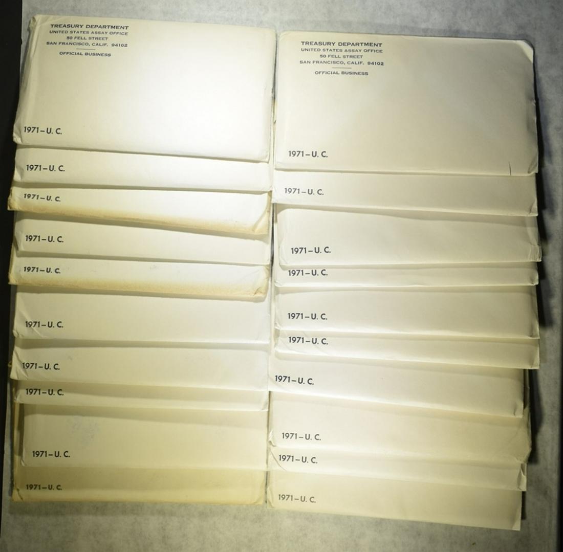 20-1971 U.S. MINT UNCIRCULATED SETS (1 of 3)