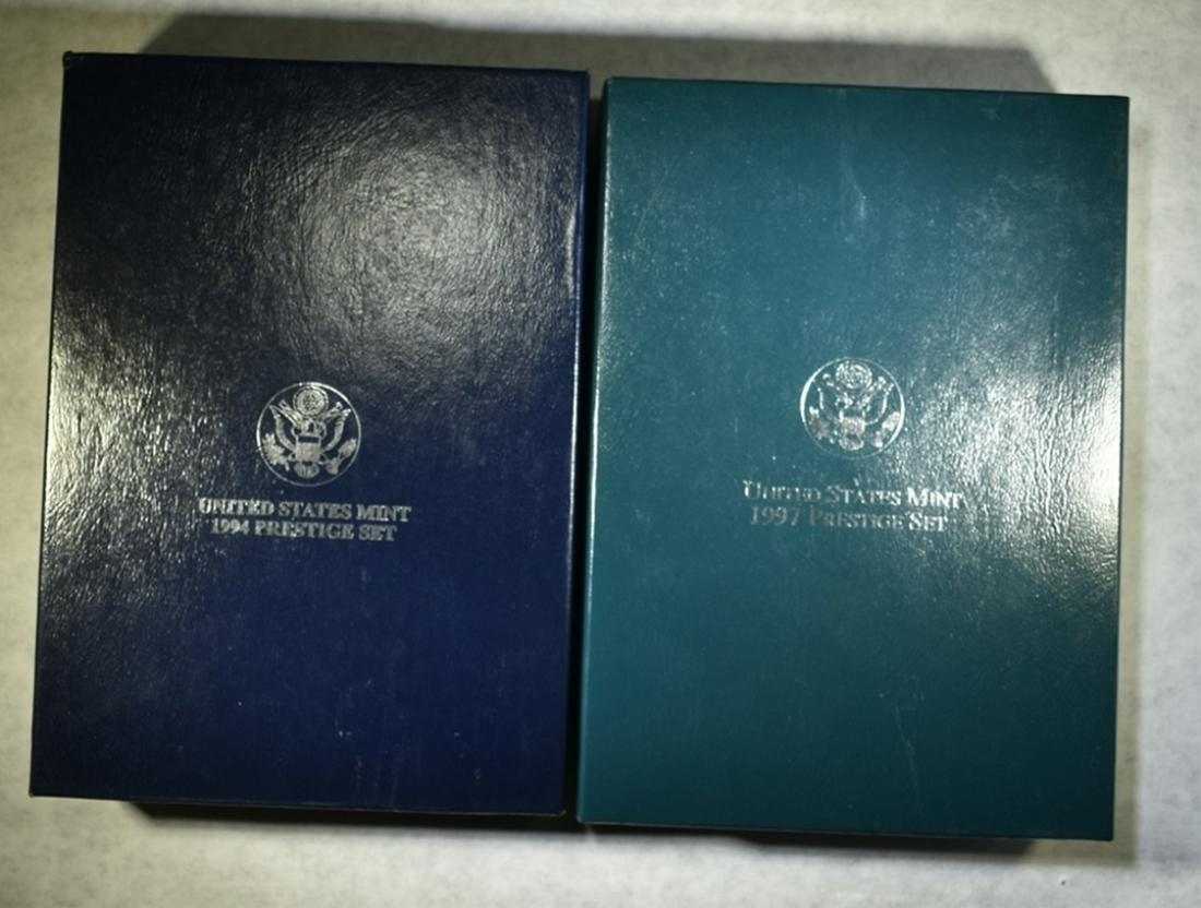 1994 & 97 U.S. PRESTIGE PROOF SETS (1 of 2)