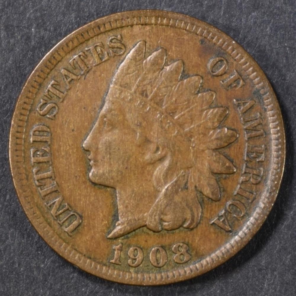 1908-S RB INDIAN HEAD CENT  AU (1 of 2)
