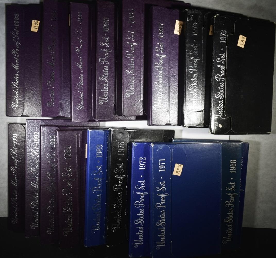 U.S. MINT PROOF SET LOT: (1 of 3)