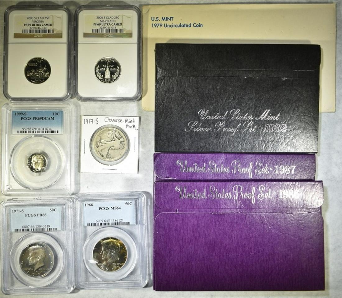 MIXED COLLECTORS LOT: (1 of 1)