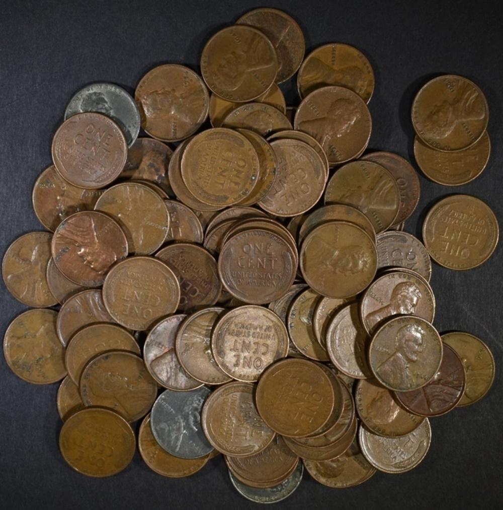 500 MIXED DATE LINCOLN WHEAT CENTS (1 of 3)