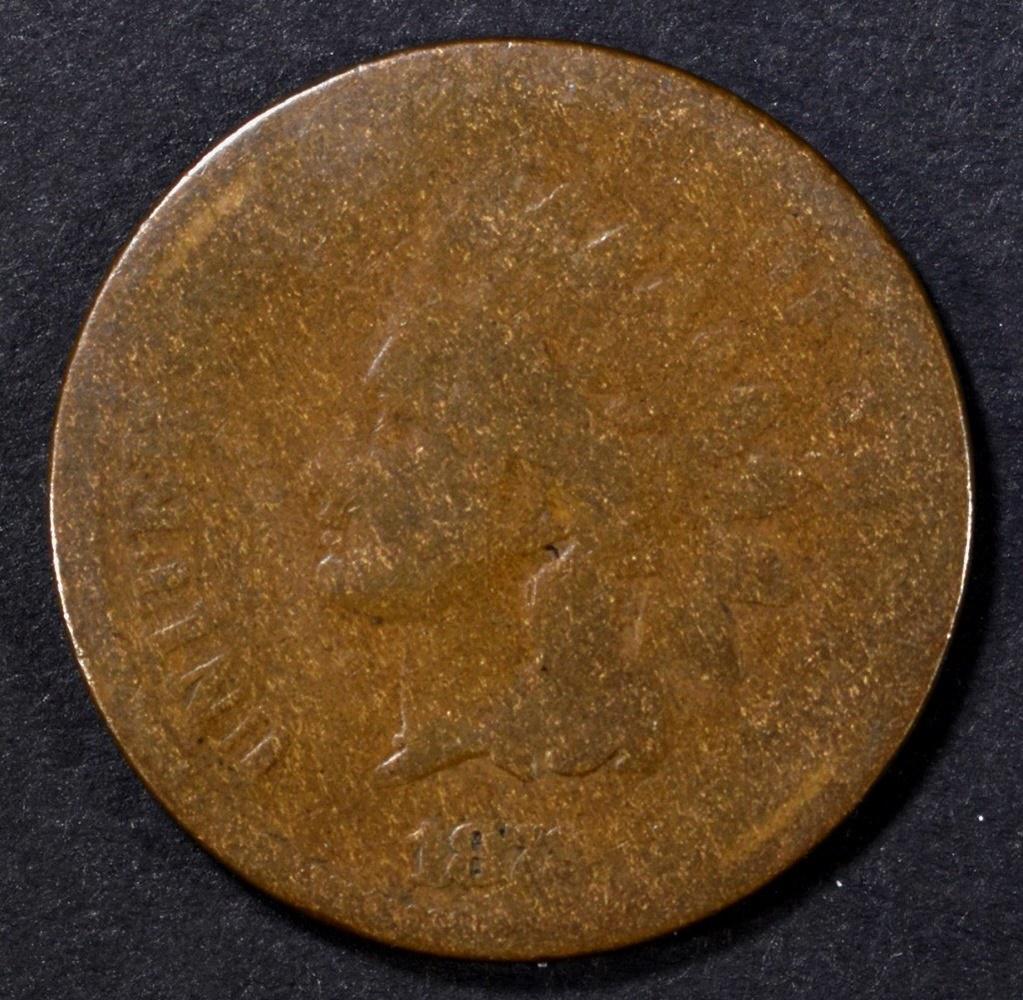 1872 INDIAN HEAD CENT AG (1 of 2)
