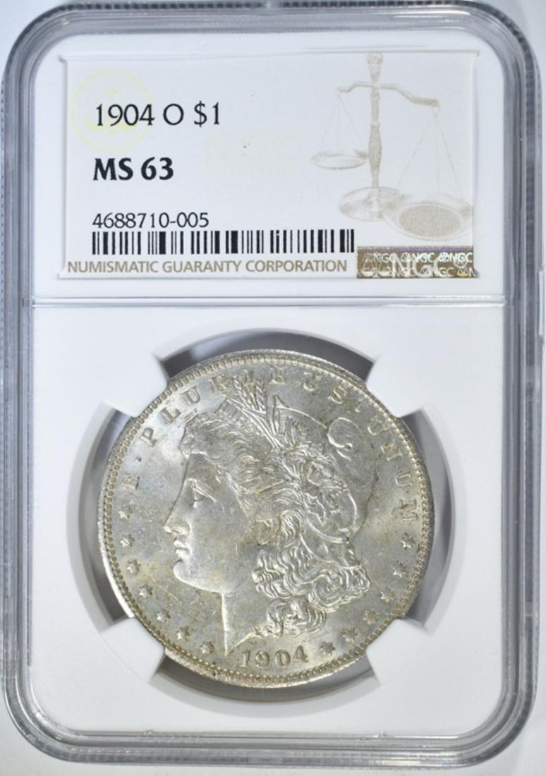 1904-O MORGAN DOLLAR NGC MS-63 (1 of 4)