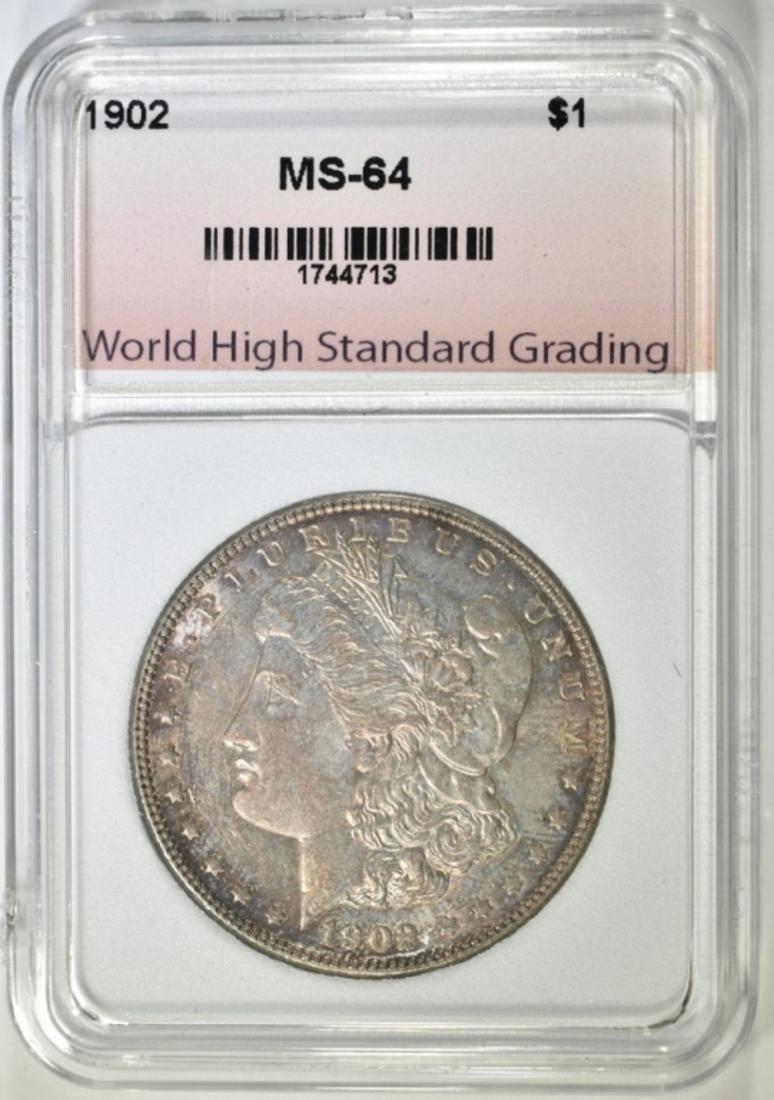 1902 MORGAN DOLLAR WHSG CH/GEM BU (1 of 4)