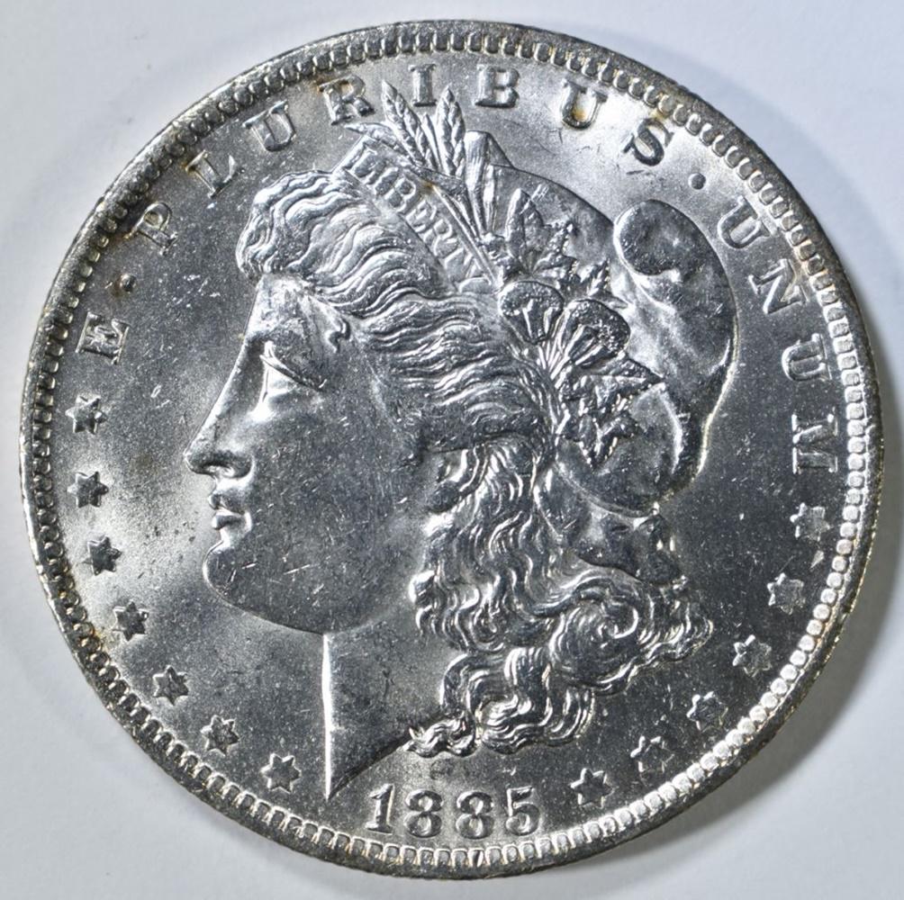 1885-O MORGAN DOLLAR CH BU (1 of 2)