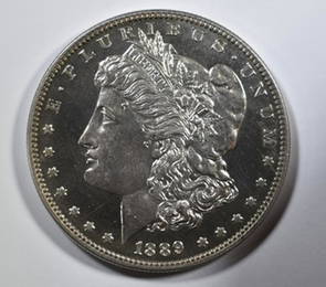 1889 MORGAN DOLLAR  GEM CAMEO PROOF