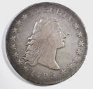 1795 FLOWING HAIR DOLLAR XF