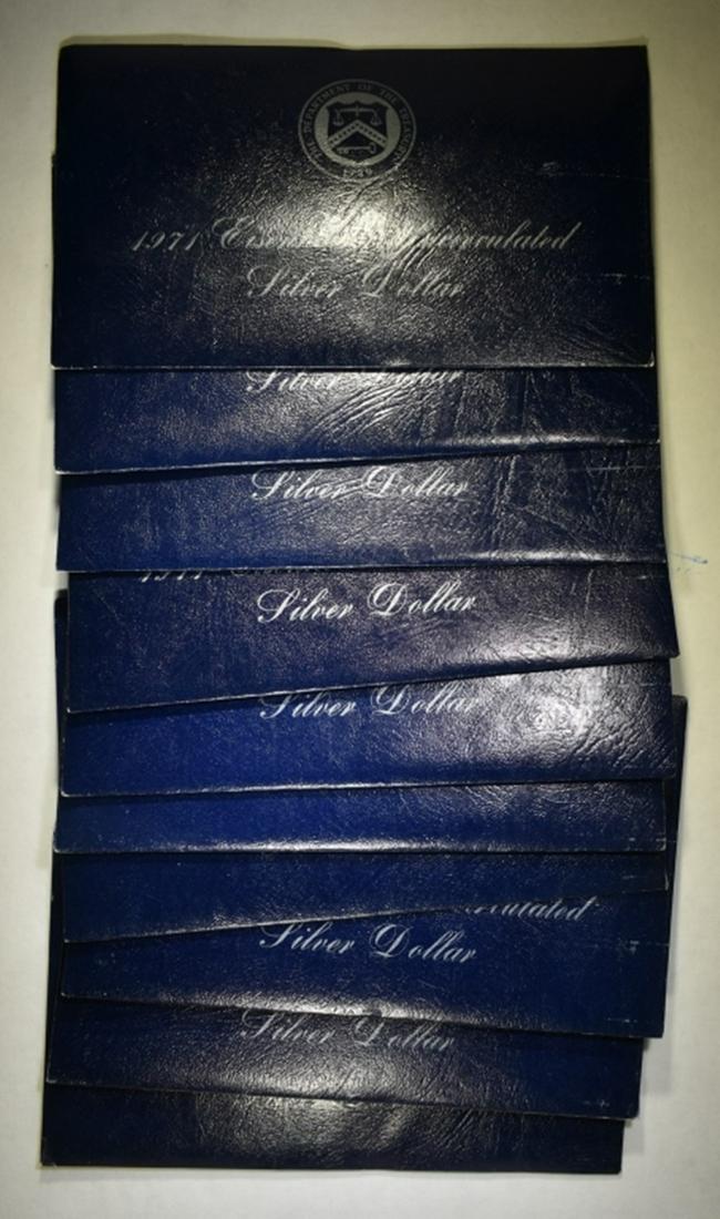 10-1971 40% SILVER EISENHOWER DOLLAR (1 of 2)