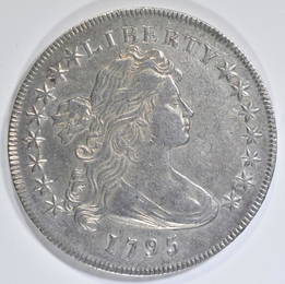 1795 DR BUST OFF CENTER  AU