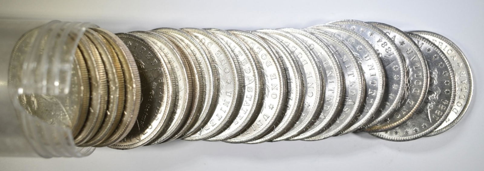 20 UNC 1884-O MORGAN DOLLARS (1 of 2)