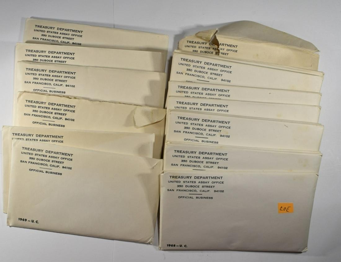 10-1968 & 5-79 U.S. MINT UNC SETS ORIG PACKAGING (1 of 2)