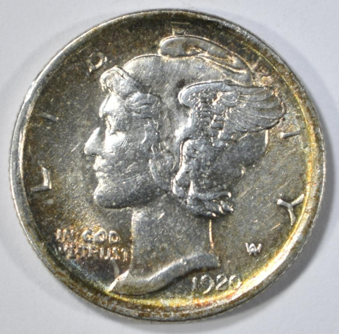 1920-S MERCURY DIME AU/BU (1 of 2)