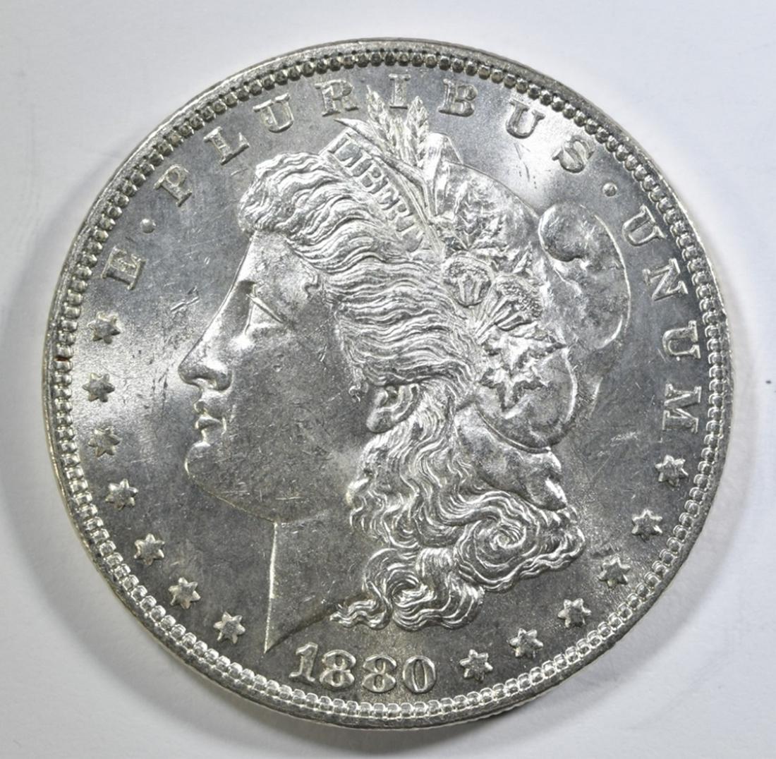 1880 MORGAN DOLLAR CH BU (1 of 2)