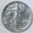 1917-S OBV. WALKING LIBERTY HALF  CH - GEM BU