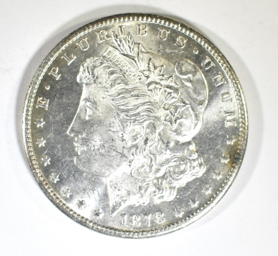 1878-S MORGAN DOLLAR GEM BU (1 of 2)