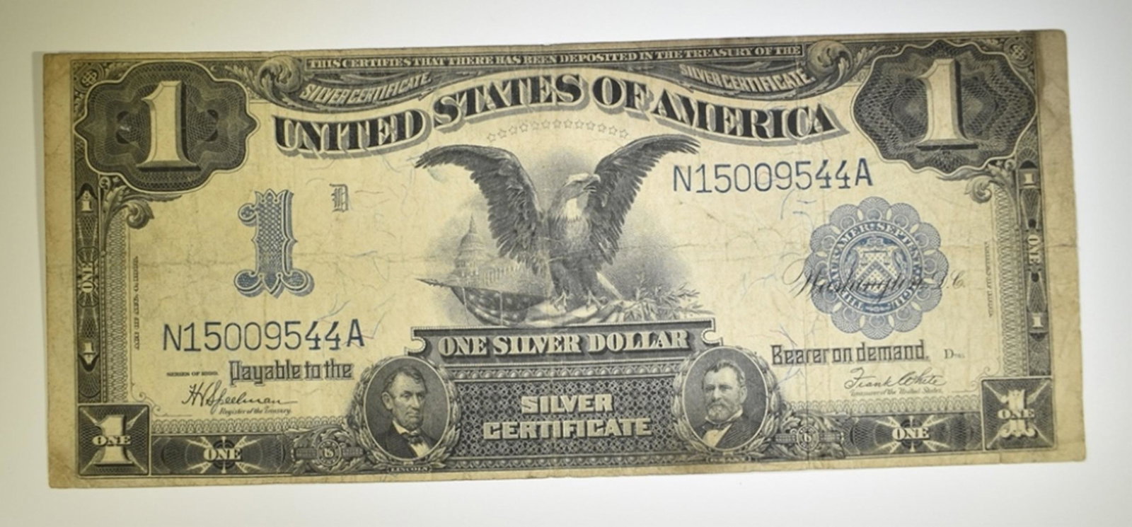 1899 $1 SILVER CERTIFICATE BLACK EAGLE (1 of 2)