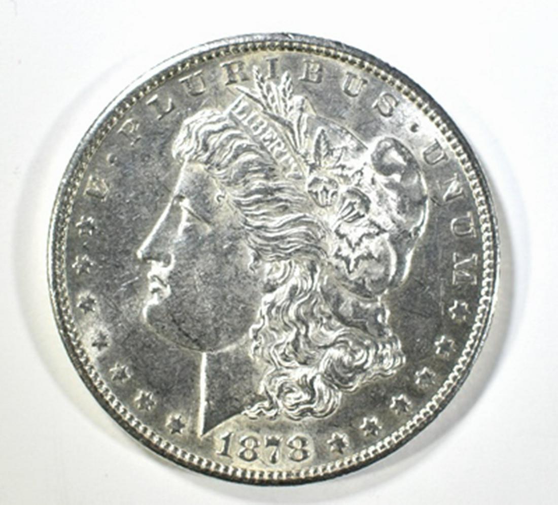 1878-S MORGAN DOLLAR BU (1 of 2)