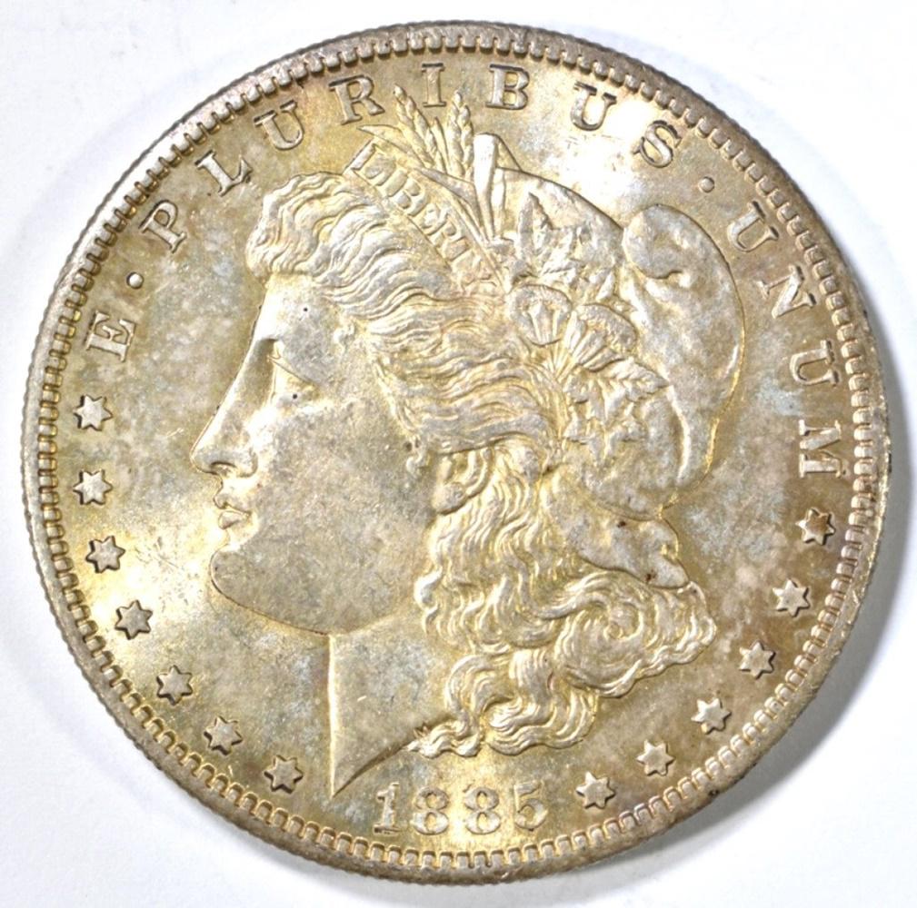 1885-S MORGAN DOLLAR CH BU (1 of 2)