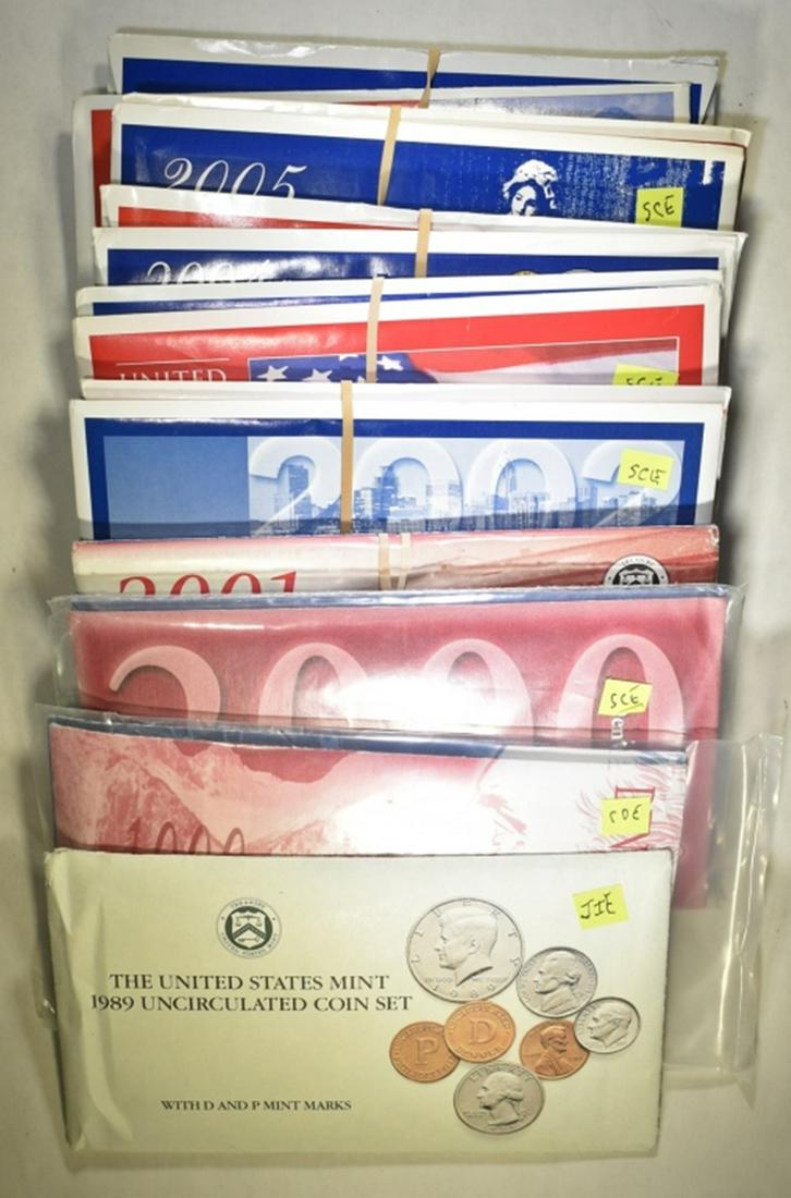 1989 AND 1999-2006 MINT SETS IN ORIG. PACKAGING (1 of 3)