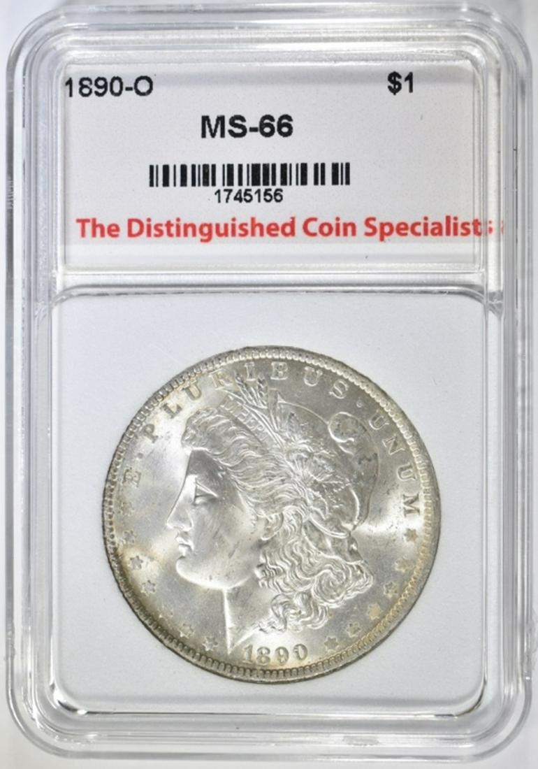 1890-O MORGAN DOLLAR TDCS SUPERB GEM BU (1 of 4)