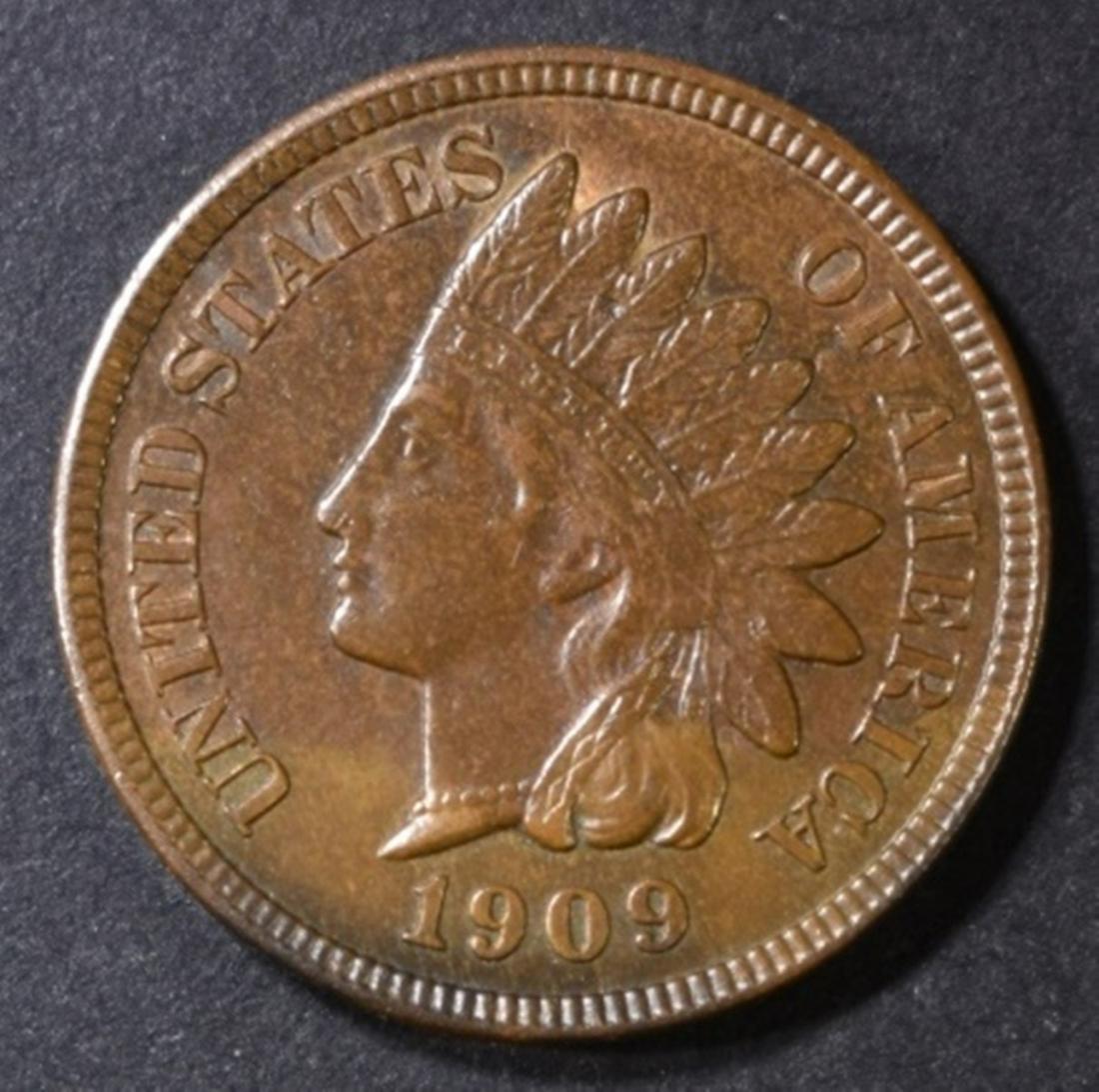 1909 INDIAN HEAD CENT  CH/GEM UNC (1 of 2)