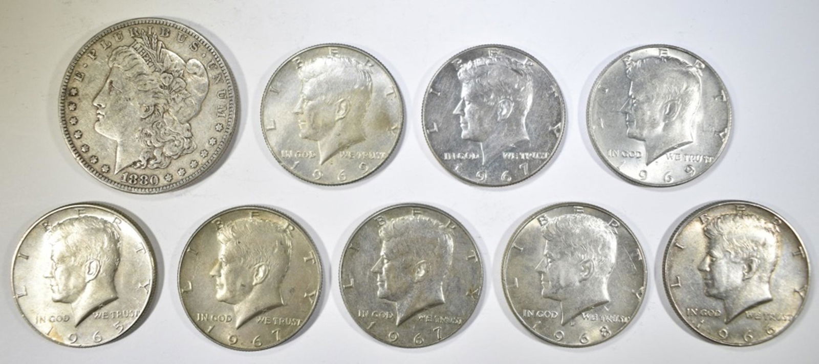 MIXED SILVER COIN LOT: (1 of 2)