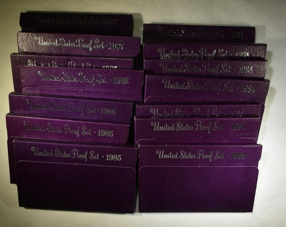 U.S. MINT PROOF SET LOT: ORIG PACKAGING (1 of 2)