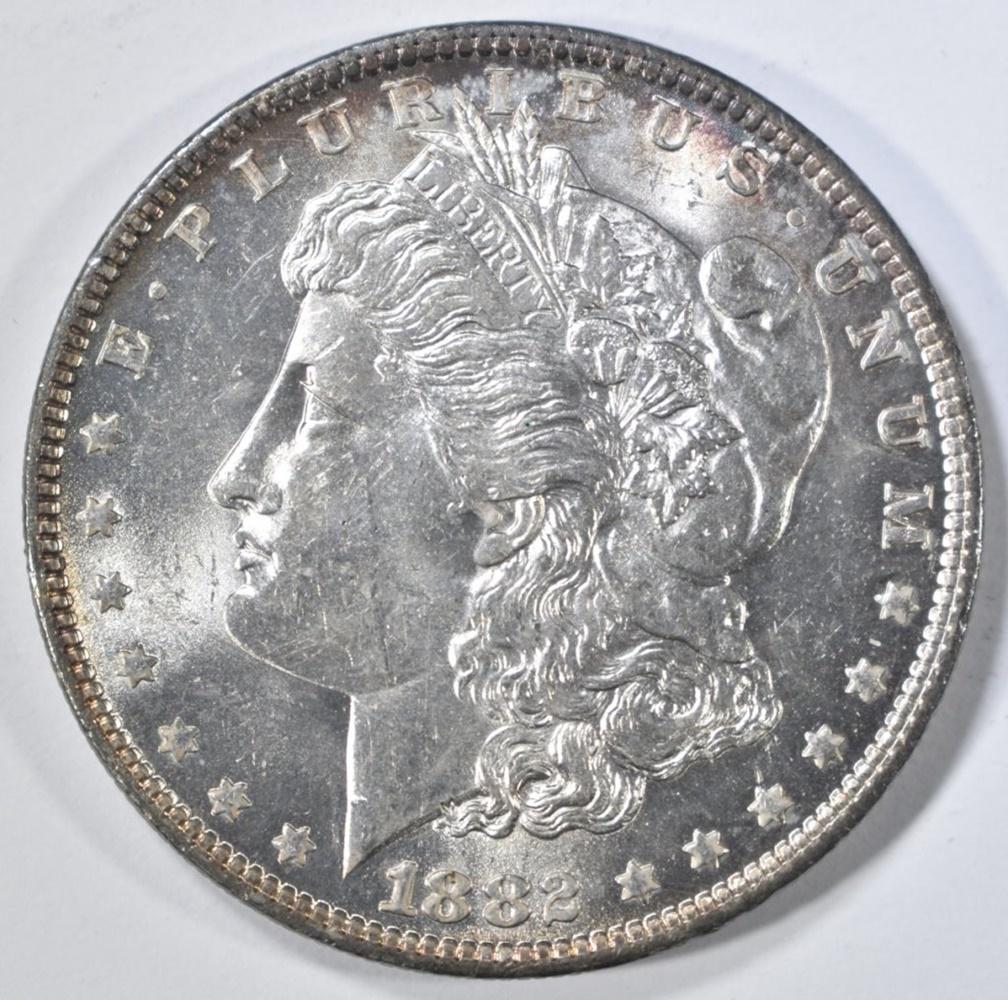 1882-O MORGAN DOLLAR  CH/GEM BU (1 of 2)