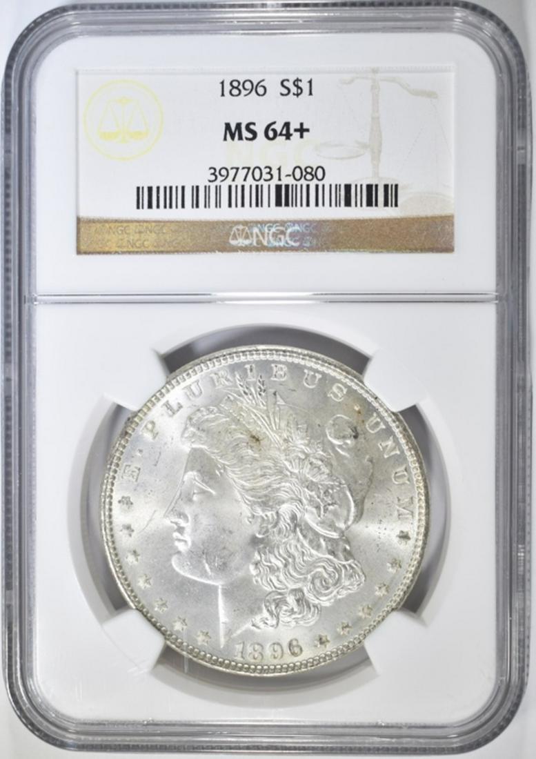 1896 MORGAN DOLLAR  NGC MS-64+ (1 of 4)
