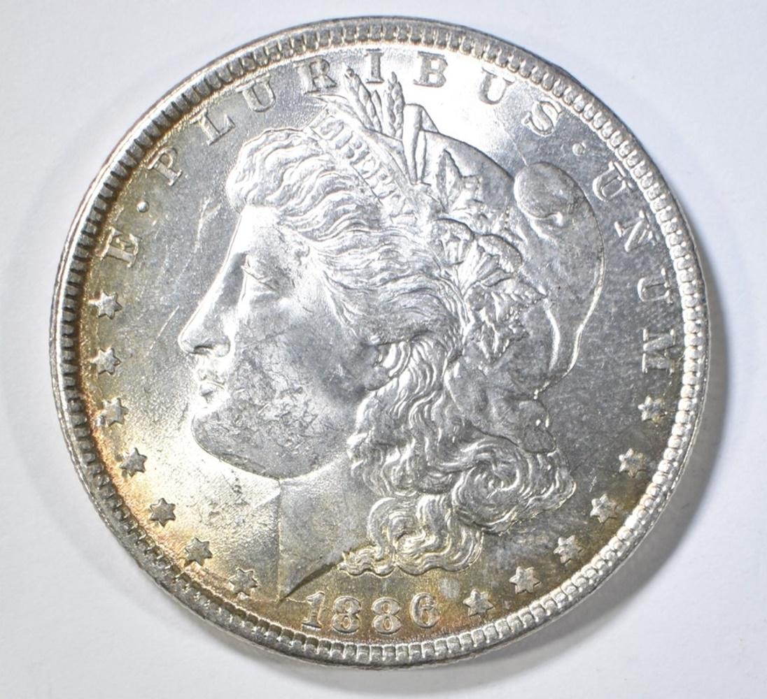 1886 MORGAN DOLLAR CH BU (1 of 2)