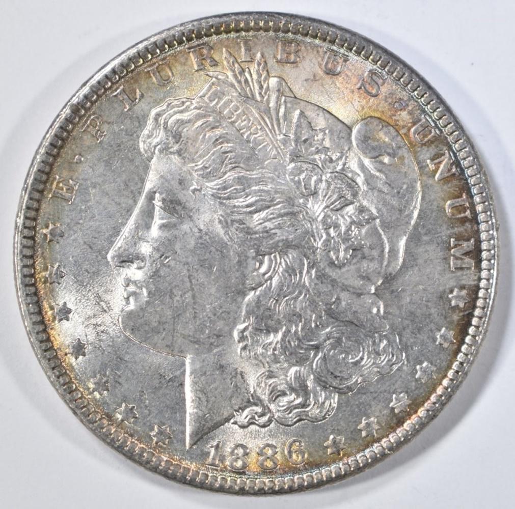 1886 MORGAN DOLLAR CH BU (1 of 2)