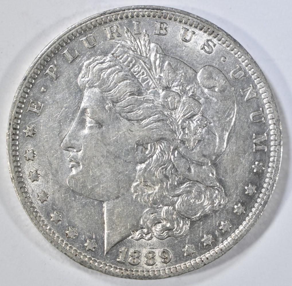 1889-O MORGAN DOLLAR CH AU (1 of 2)