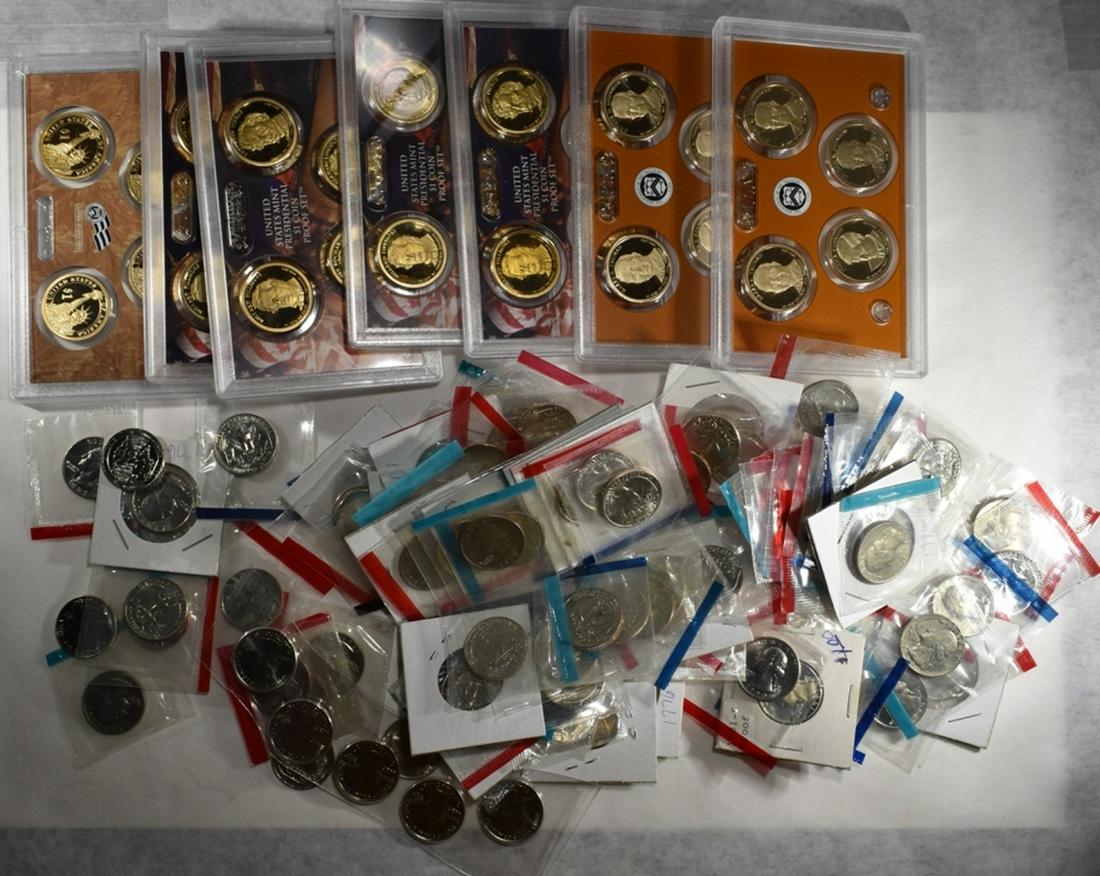 COLLECTOR'S LOT; MODERN QUARTERS MOST IN ORIG. (1 of 1)