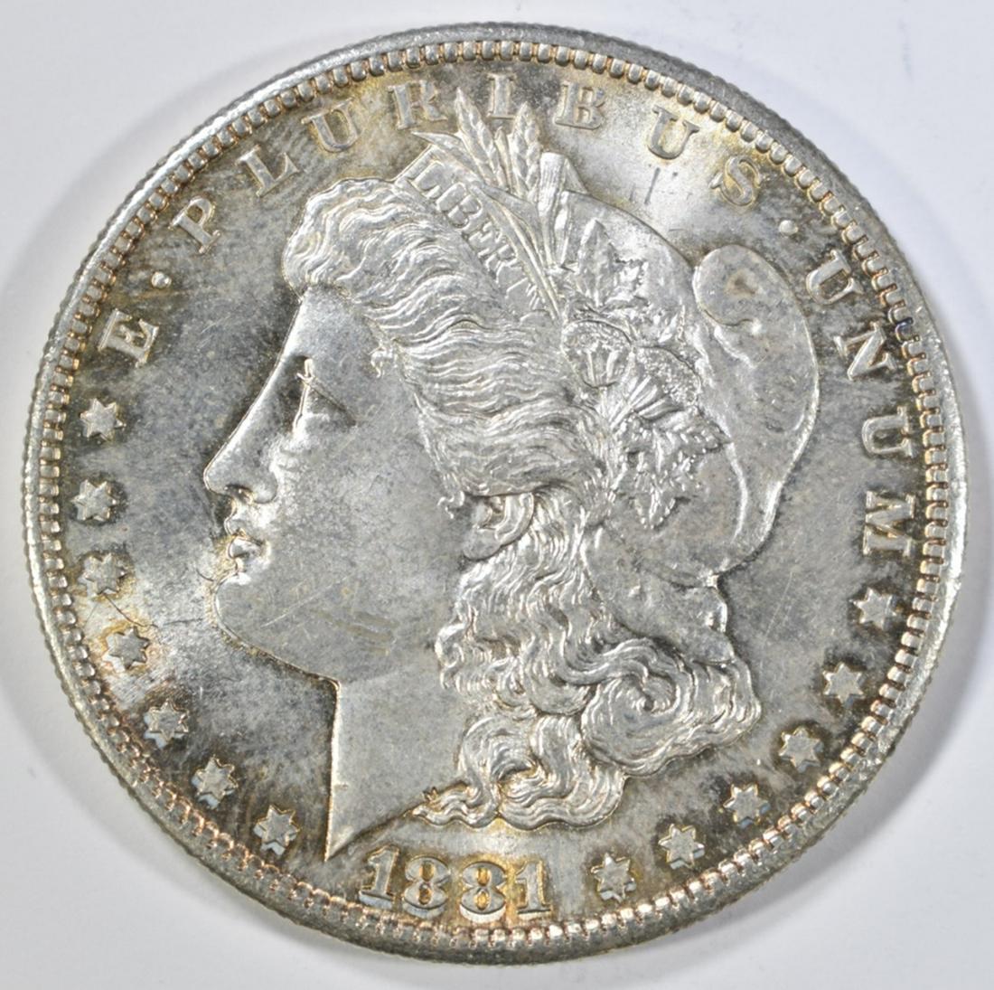 1881-S MORGAN DOLLAR CH BU (1 of 2)