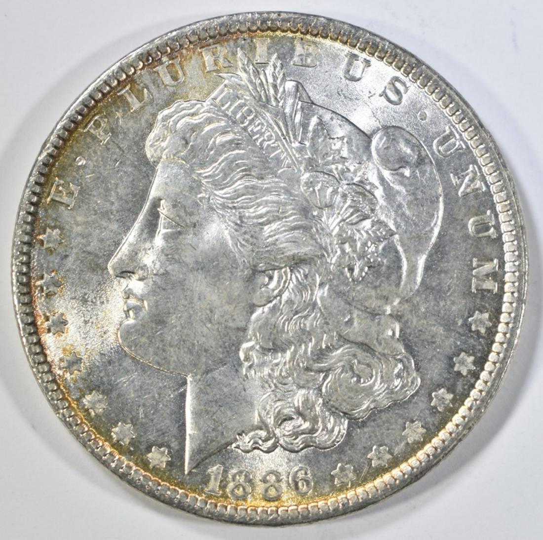 1886 MORGAN DOLLAR CH BU (1 of 2)