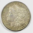 1889-CC MORGAN DOLLAR CH AU