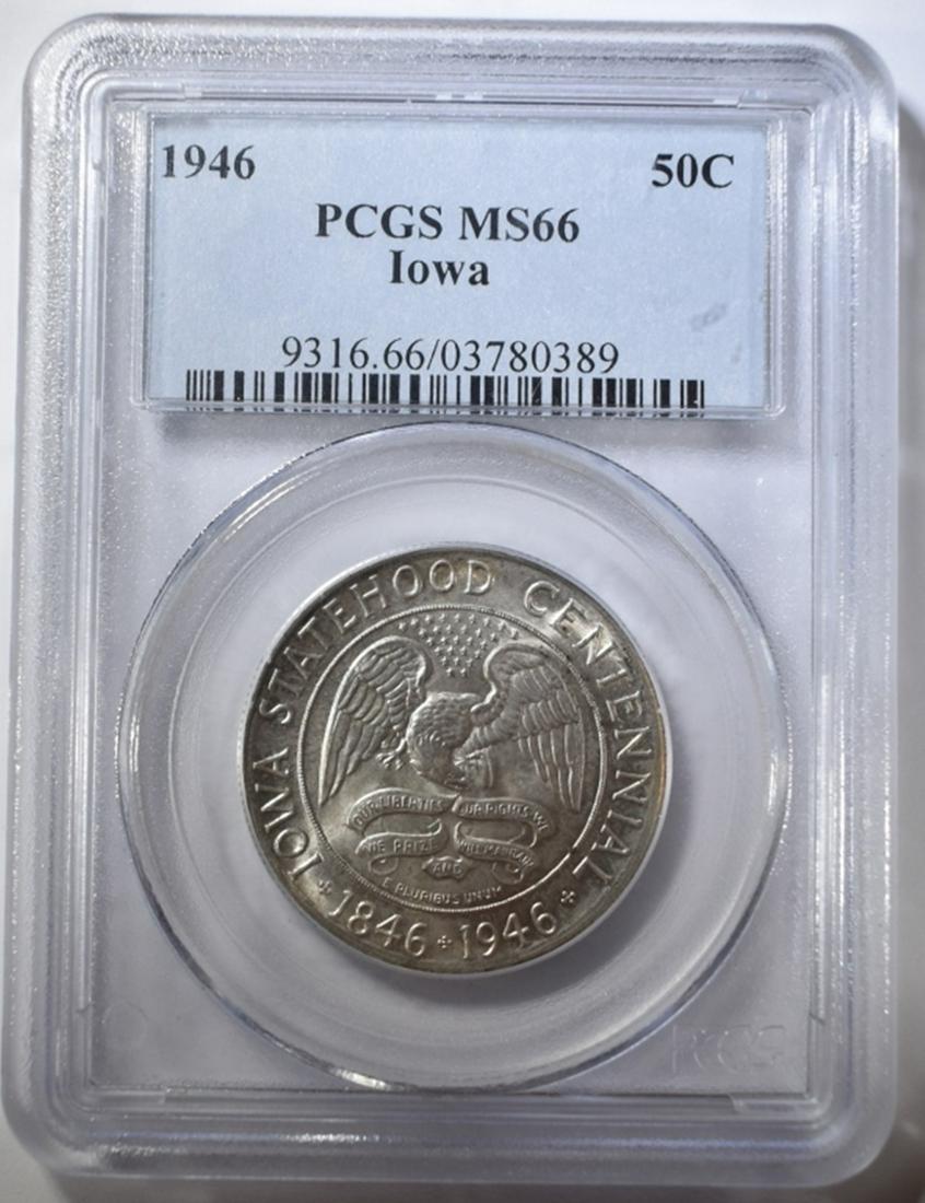 1946 IOWA HALF DOLLAR PCGS MS-66 (1 of 4)