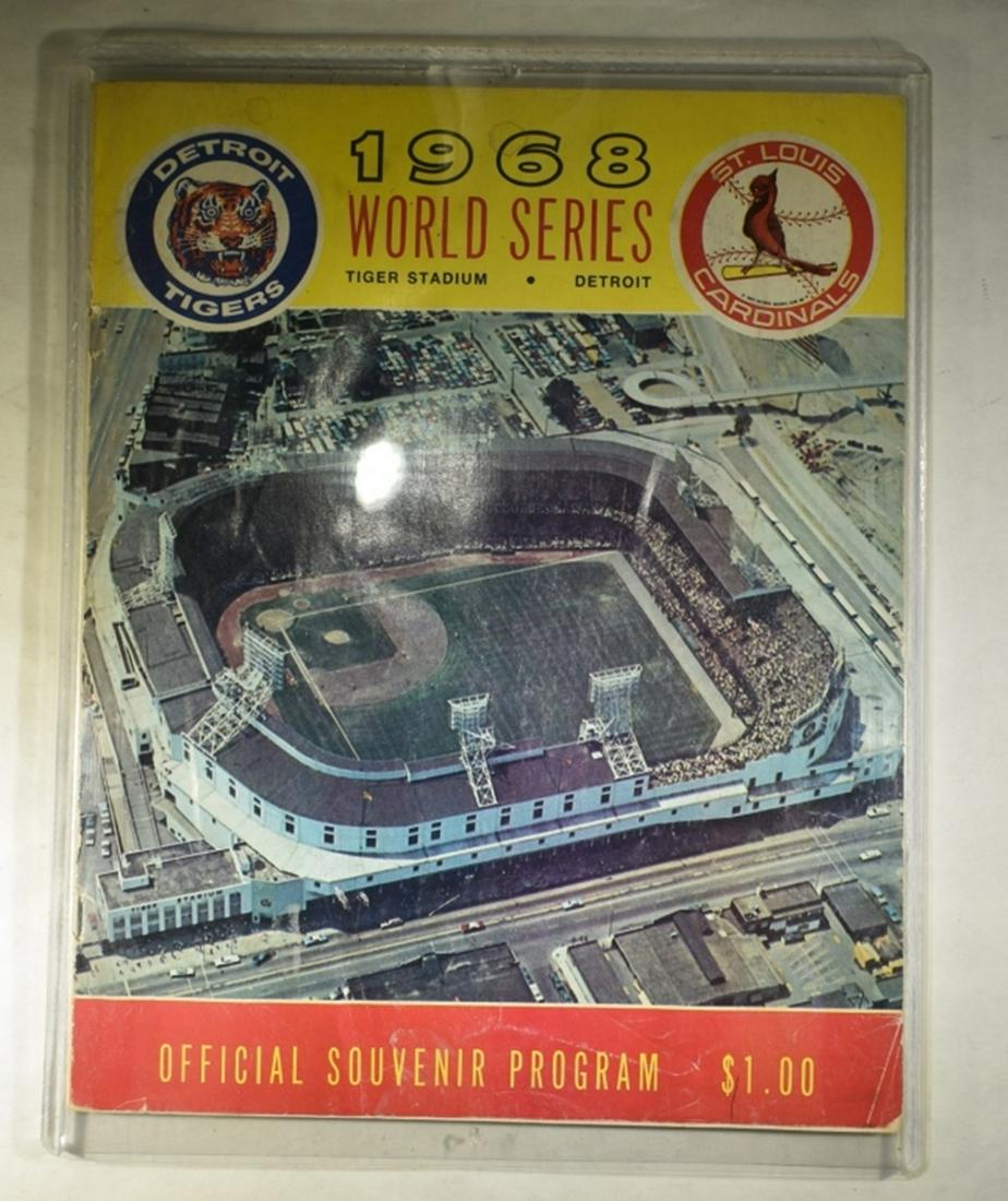 1968 WORLD SERIES PROGRAM TIGER STADIUM (1 of 1)