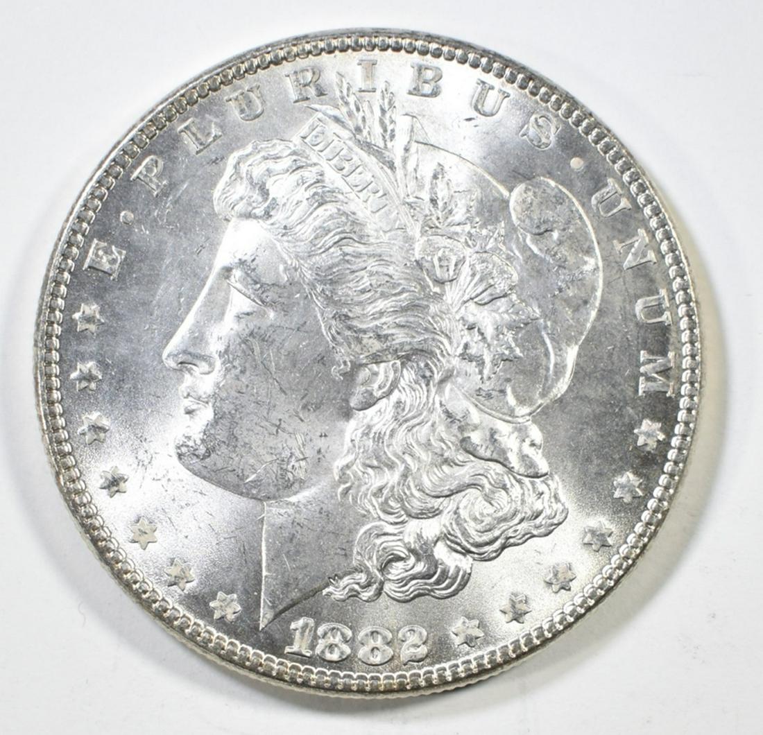 1882 MORGAN DOLLAR  CH BU (1 of 2)