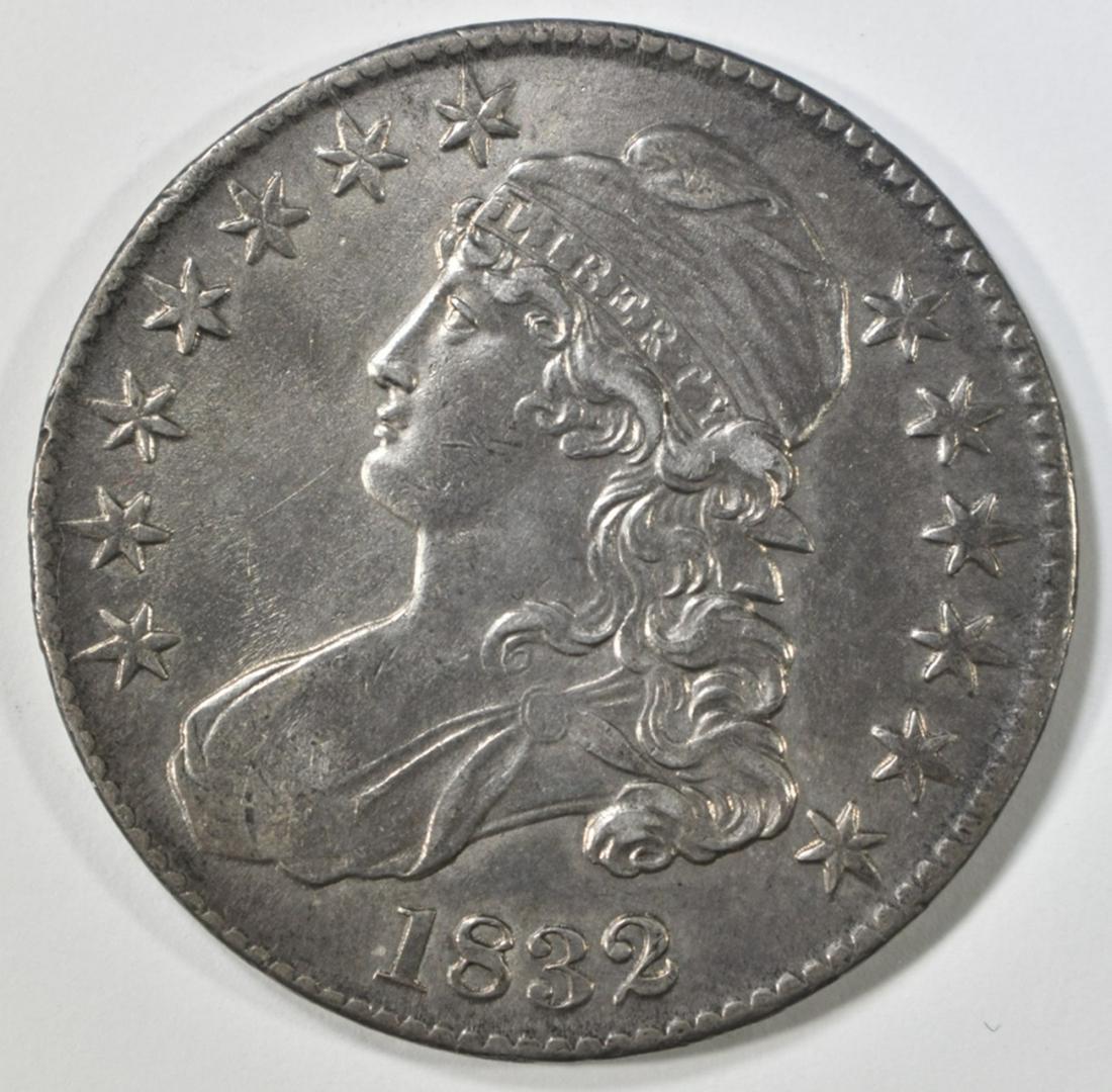 1832 BUST HALF DOLLAR  CH UNC (1 of 2)