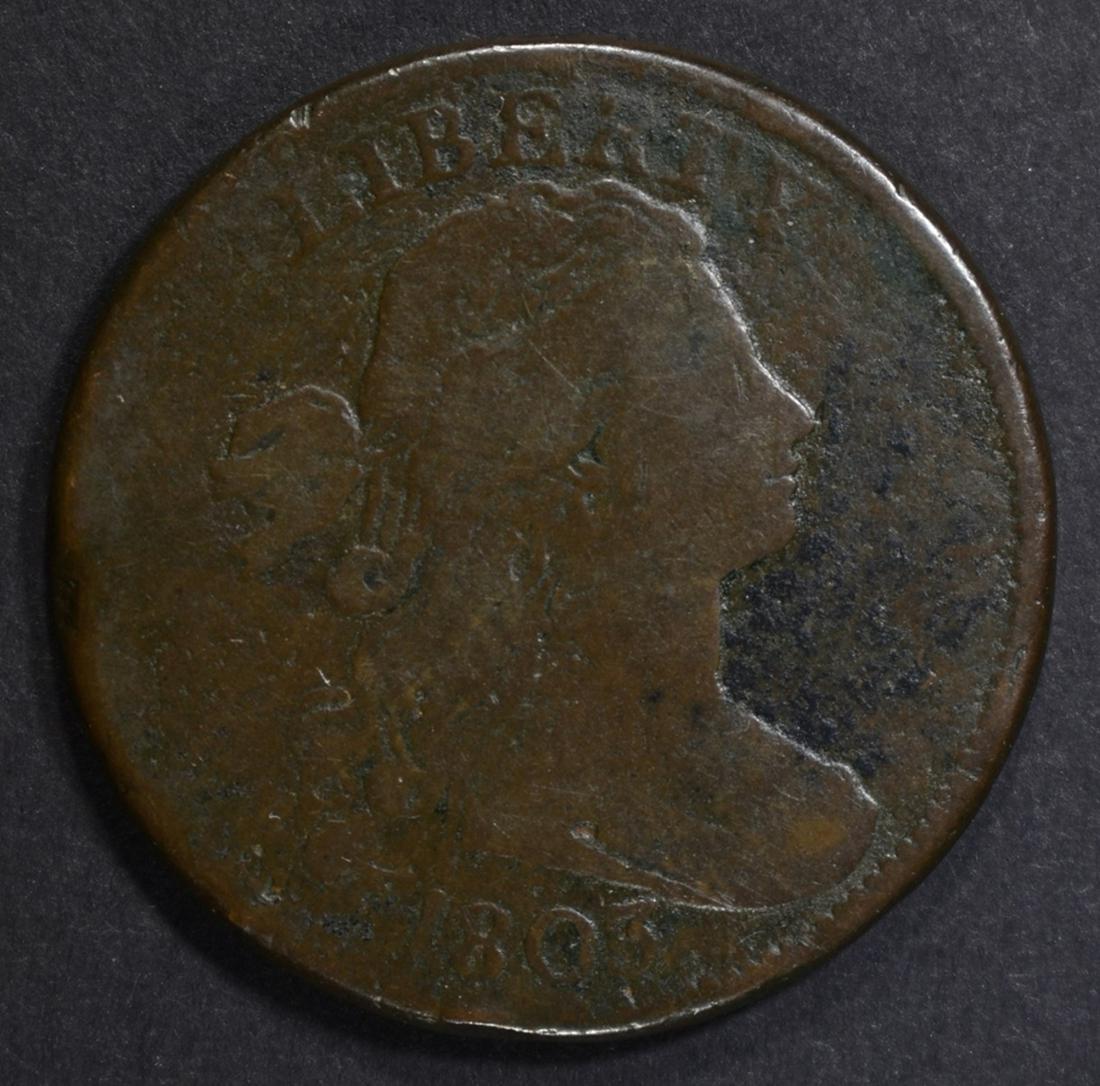 1803 LARGE CENT VG (1 of 2)