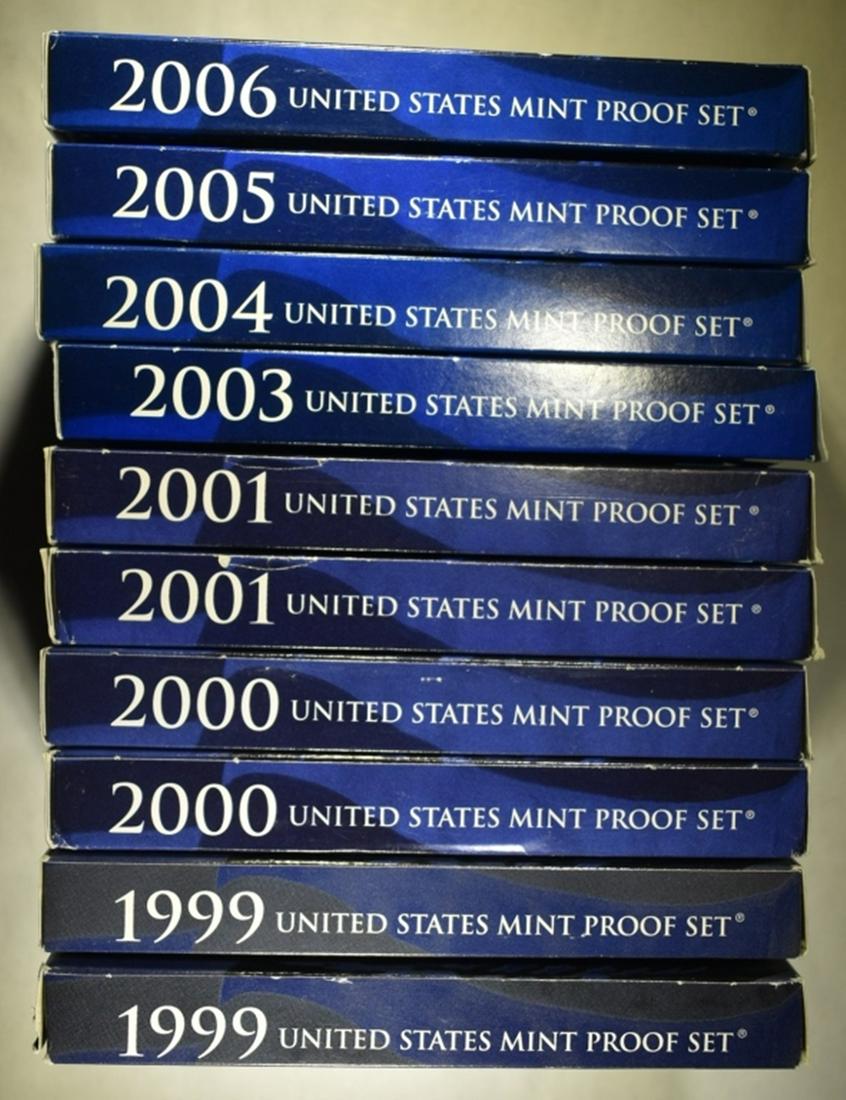 U.S. PROOF SET LOT: (1 of 2)