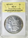 1878 8TF MORGAN DOLLAR WCG GEM BU