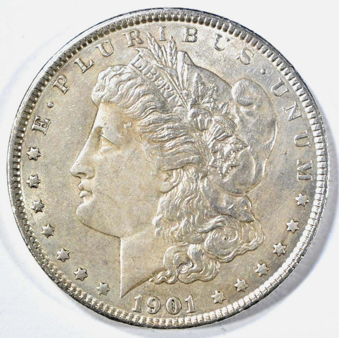 1901 MORGAN DOLLAR AU/BU (1 of 2)