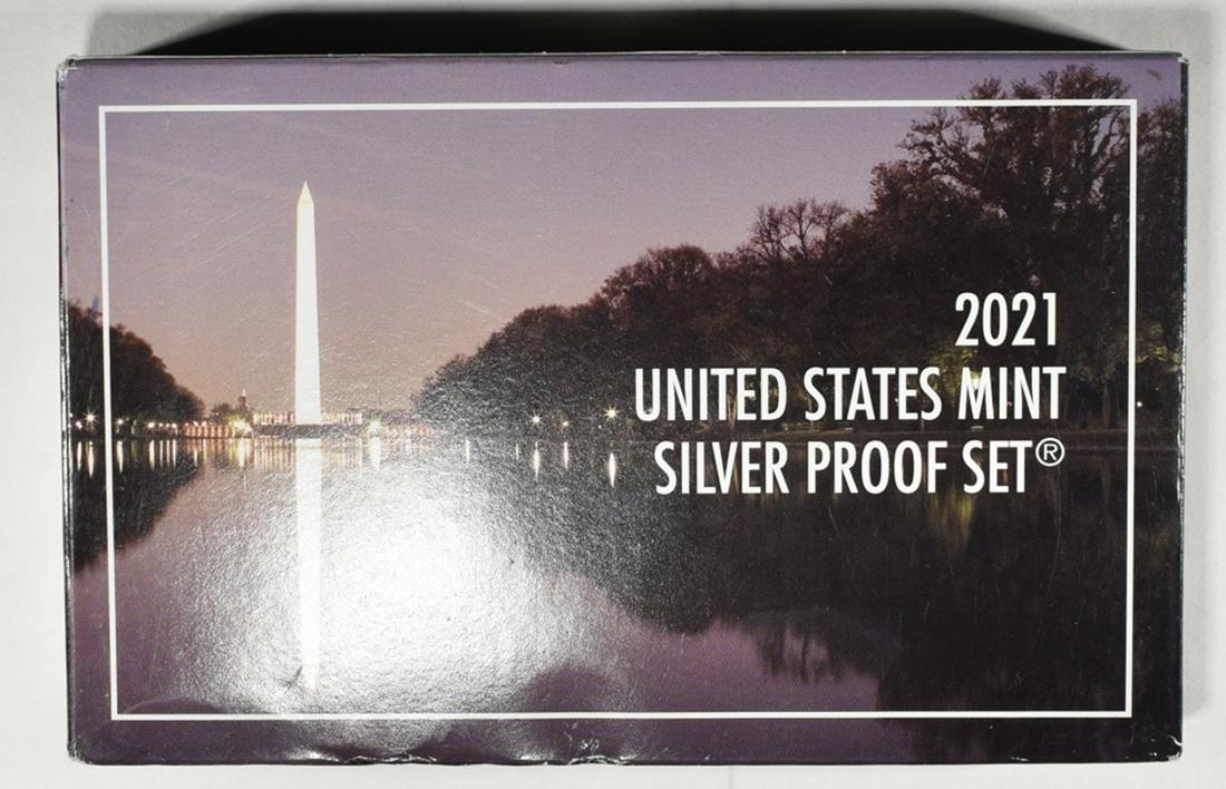 2021 U.S. MINT SILVER PROOF SET (1 of 2)